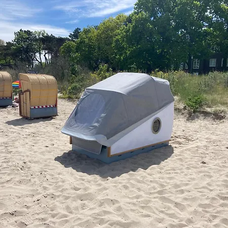 Schlafstrandkorb Nr 6 Luksustelt