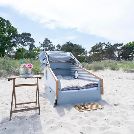 Luksustelt Schlafstrandkorb Nr 6