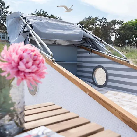 Luksustelt Schlafstrandkorb Nr 6 *